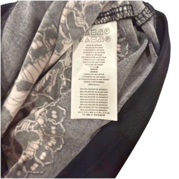 MICHAEL Michael Kors Snakeskin Lace Print Black/White Polyester/Spandex Dress XS - Picture 4 of 9